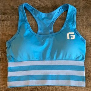 NWT Blue High Support Sports Bra, Small